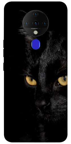 Чехол itsPrint Черный кот для TECNO Spark 6