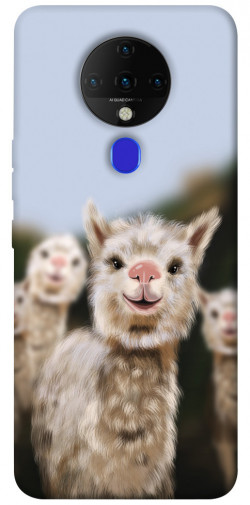 Чохол itsPrint Funny llamas для TECNO Spark 6