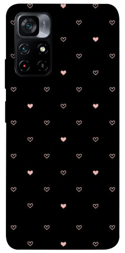 Чехол itsPrint Сердечки для Xiaomi Poco M4 Pro 5G