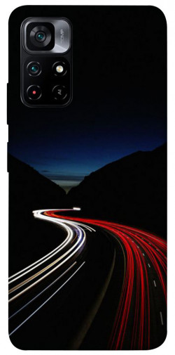 Чохол itsPrint Червоно-біла дорога для Xiaomi Poco M4 Pro 5G