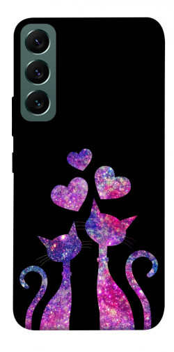 Чохол itsPrint Космічні коти для Samsung Galaxy S22