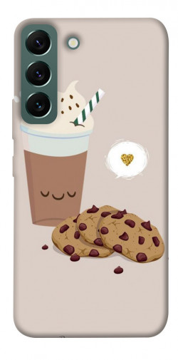 Чехол itsPrint Кофе с печеньем для Samsung Galaxy S22