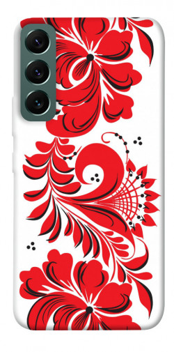 Чехол itsPrint Червона вишиванка для Samsung Galaxy S22