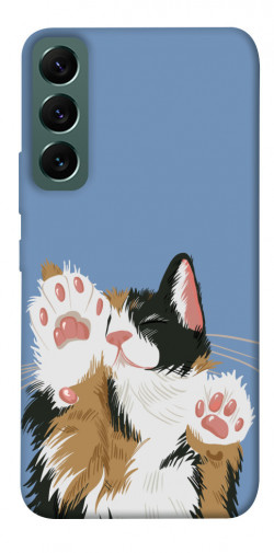 Чехол itsPrint Funny cat для Samsung Galaxy S22