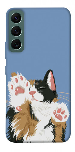 Чохол itsPrint Funny cat для Samsung Galaxy S22