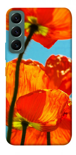 Чехол itsPrint Яркие маки для Samsung Galaxy S22
