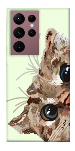 Чехол itsPrint Cat muzzle для Samsung Galaxy S22 Ultra