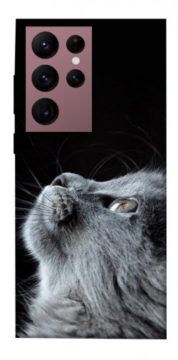 Чехол itsPrint Cute cat для Samsung Galaxy S22 Ultra