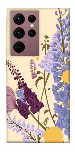 Чохол itsPrint Flowers art для Samsung Galaxy S22 Ultra