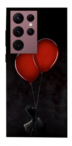 Чехол itsPrint Красные шары для Samsung Galaxy S22 Ultra