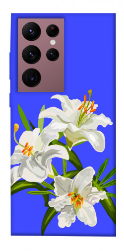 Чохол itsPrint Three lilies для Samsung Galaxy S22 Ultra