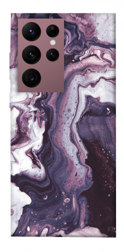 Чехол itsPrint Красный мрамор для Samsung Galaxy S22 Ultra