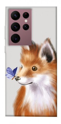 Чехол itsPrint Funny fox для Samsung Galaxy S22 Ultra