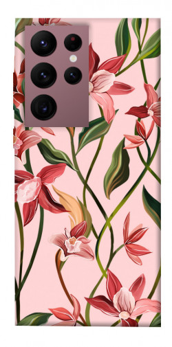 Чехол itsPrint Floral motifs для Samsung Galaxy S22 Ultra