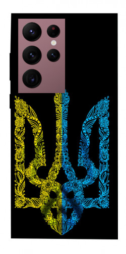 Чехол itsPrint Жовтоблакитний герб для Samsung Galaxy S22 Ultra