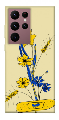 Чехол itsPrint Українські квіточки для Samsung Galaxy S22 Ultra