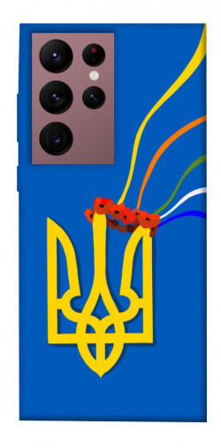 Чохол itsPrint Квітучий герб для Samsung Galaxy S22 Ultra