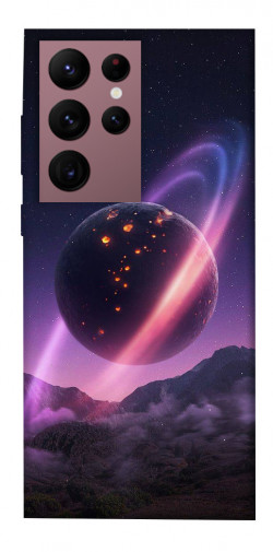 Чехол itsPrint Сатурн для Samsung Galaxy S22 Ultra