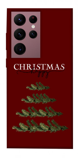 Чохол itsPrint Щасливого Різдва для Samsung Galaxy S22 Ultra