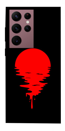 Чехол itsPrint Red Moon для Samsung Galaxy S22 Ultra