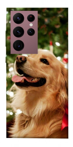 Чехол itsPrint New year dog для Samsung Galaxy S22 Ultra