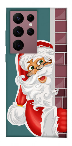 Чохол itsPrint Hello Santa для Samsung Galaxy S22 Ultra