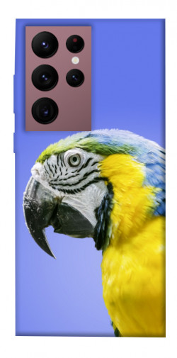 Чехол itsPrint Попугай ара для Samsung Galaxy S22 Ultra
