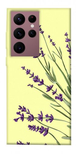 Чохол itsPrint Lavender art для Samsung Galaxy S22 Ultra