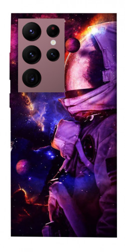 Чехол itsPrint Астронавт для Samsung Galaxy S22 Ultra