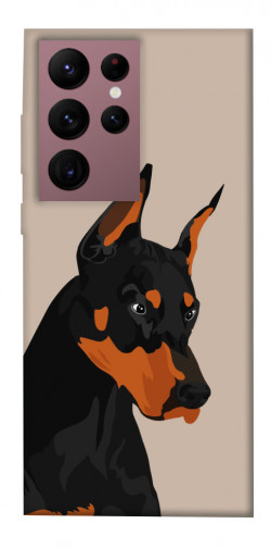 Чохол itsPrint Doberman для Samsung Galaxy S22 Ultra