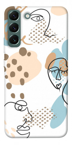 Чохол itsPrint Face pattern для Samsung Galaxy S22+