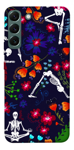 Чехол itsPrint Yoga skeletons для Samsung Galaxy S22+