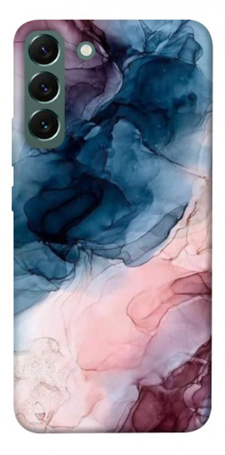 Чехол itsPrint Розово-голубые разводы для Samsung Galaxy S22+