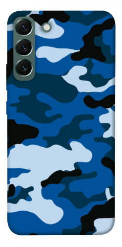 Чехол itsPrint Синий камуфляж 3 для Samsung Galaxy S22+