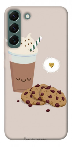 Чехол itsPrint Кофе с печеньем для Samsung Galaxy S22+