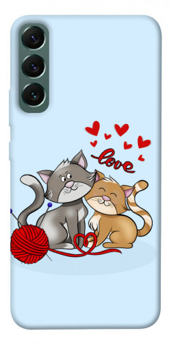 Чохол itsPrint Два коти Love для Samsung Galaxy S22+