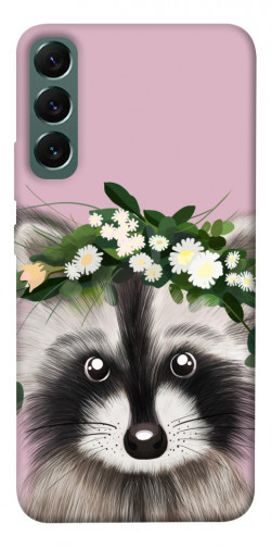 Чехол itsPrint Raccoon in flowers для Samsung Galaxy S22+