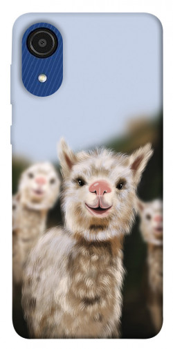 Чохол itsPrint Funny llamas для Samsung Galaxy A03 Core