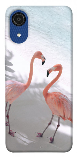 Чехол itsPrint Flamingos для Samsung Galaxy A03 Core