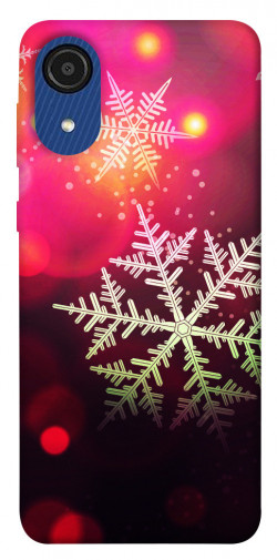 Чохол itsPrint Сніжинки для Samsung Galaxy A03 Core