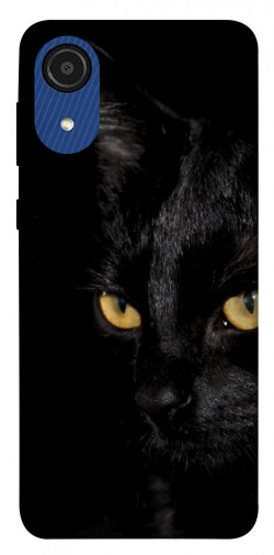 Чехол itsPrint Черный кот для Samsung Galaxy A03 Core