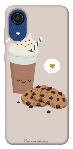 Чехол itsPrint Кофе с печеньем для Samsung Galaxy A03 Core