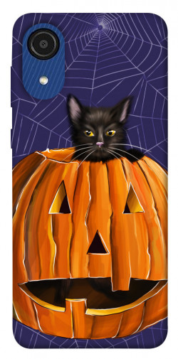 Чехол itsPrint Cat and pumpkin для Samsung Galaxy A03 Core