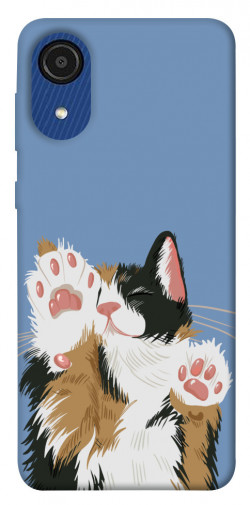 Чохол itsPrint Funny cat для Samsung Galaxy A03 Core