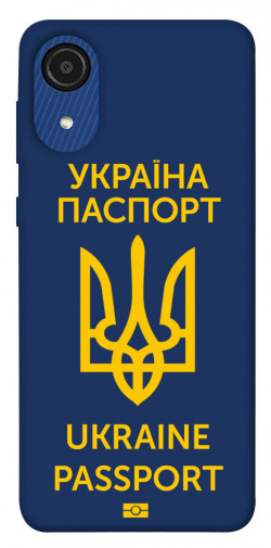 Чехол itsPrint Паспорт українця для Samsung Galaxy A03 Core