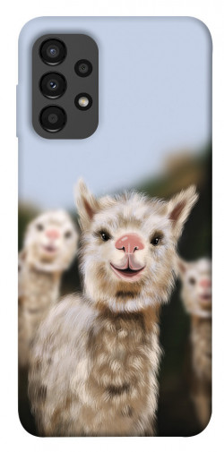 Чохол itsPrint Funny llamas для Samsung Galaxy A13 4G