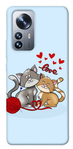 Чохол itsPrint Два коти Love для Xiaomi 12 / 12X