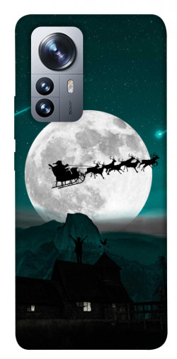 Чехол itsPrint Санта на санях для Xiaomi 12 / 12X