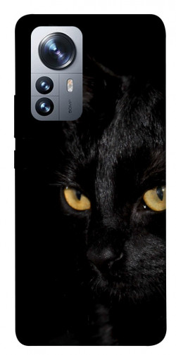 Чохол itsPrint Чорний кіт для Xiaomi 12 / 12X