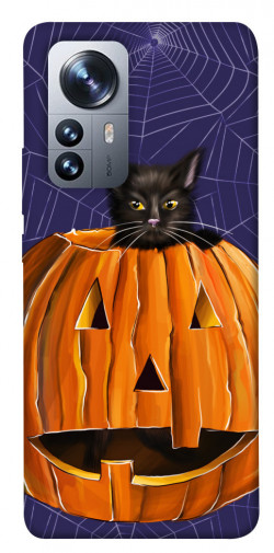 Чехол itsPrint Cat and pumpkin для Xiaomi 12 / 12X